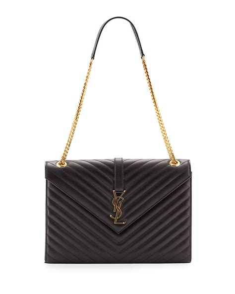 ysl monogram slg|YSL monogram shoulder bag.